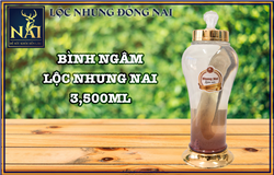 Bình Nhung Nai ngâm rượu - MS 90  (3,5 lít)